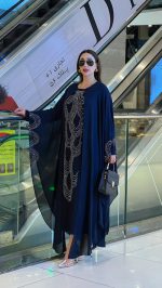 پیراهن عبایی مجلسی - تصویر 4