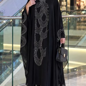 پیراهن عبایی مجلسی
